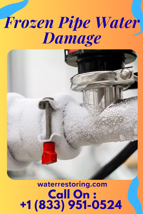 Frozen Pipe Water Damage in Barnesville, MD